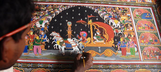 Raghurajpur Crafts Village, Puri